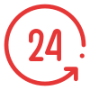 24-hours icon